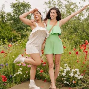 Smash + Tess Playful short romper Size 2XS